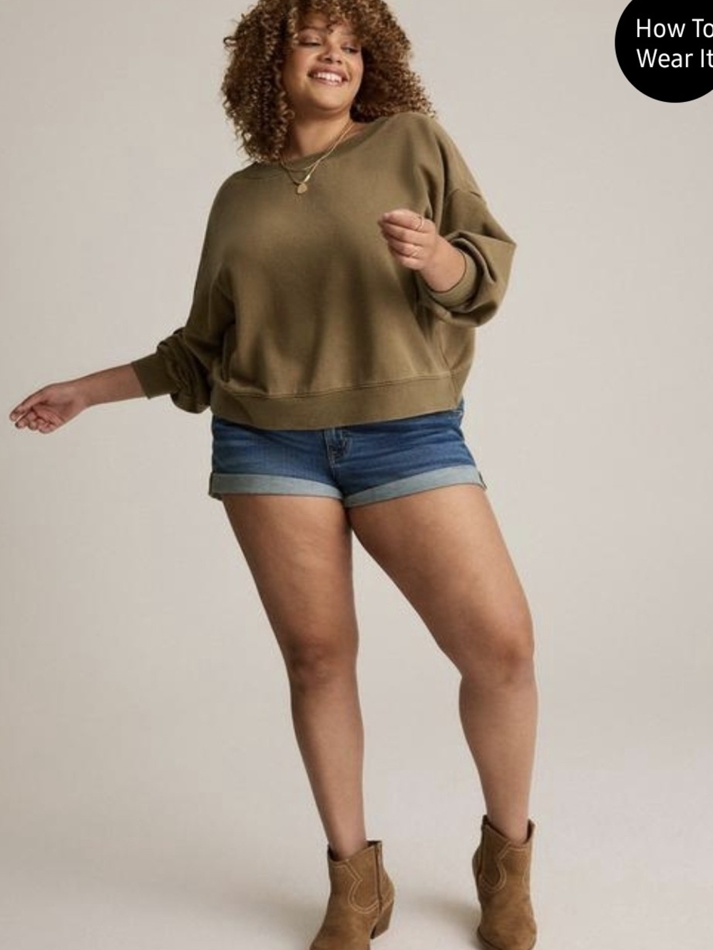 TORRID Festi Reversible Sweatshirt
